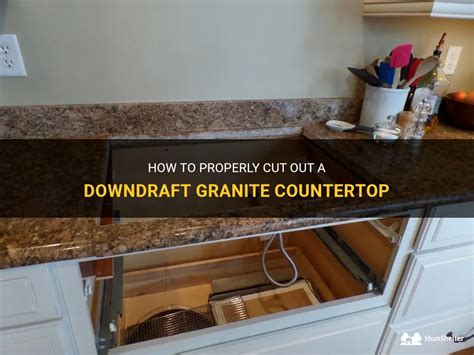 granite countertop heat cutout